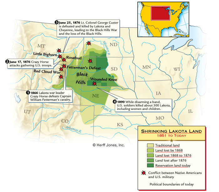 Shrinking Lakota Land